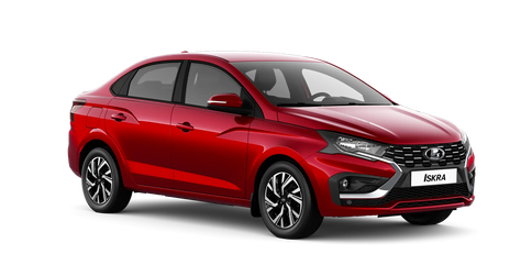 Lada Iskra Бордовый