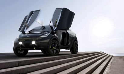 Kia Niro 2016 тестируется на дорогах Европы Kia Niro 2016 тестируется на дорогах Европы