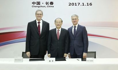 FAW и Audi продолжают успешное сотрудничество FAW и Audi продолжают успешное сотрудничество